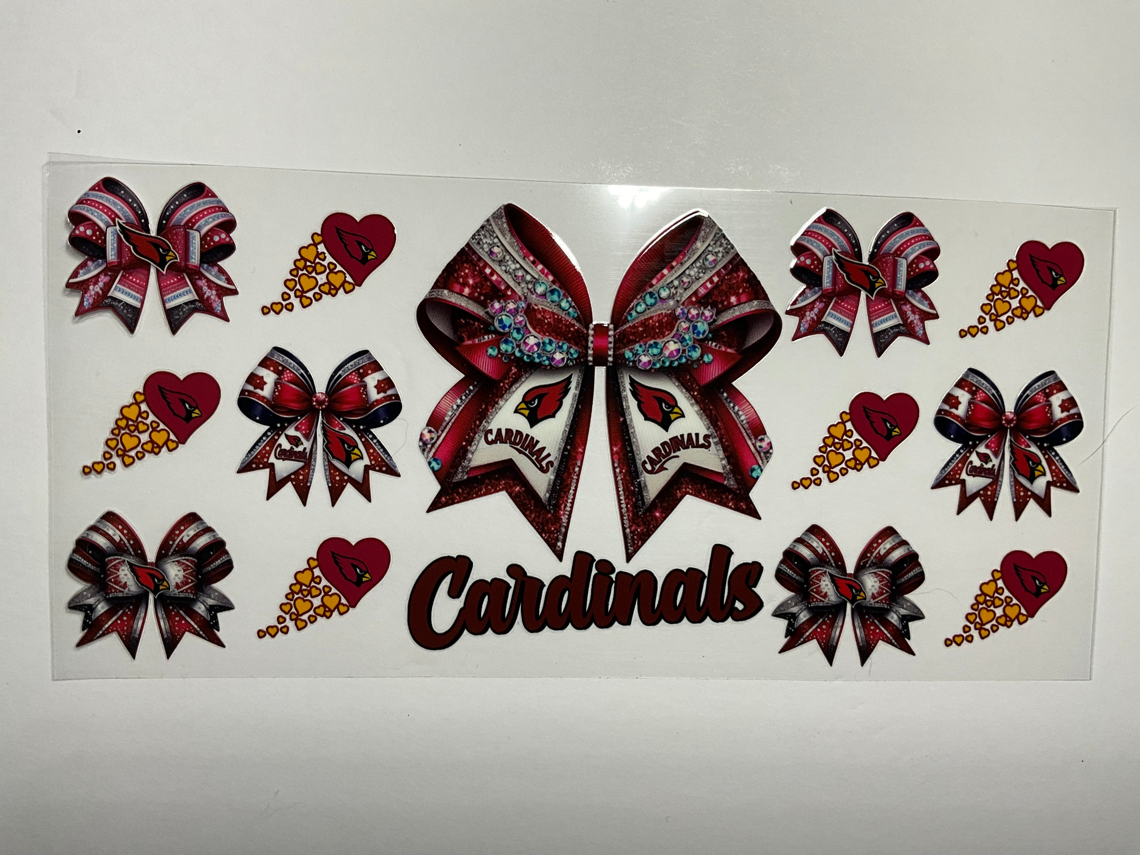 Cardinals Bow Wrap #54