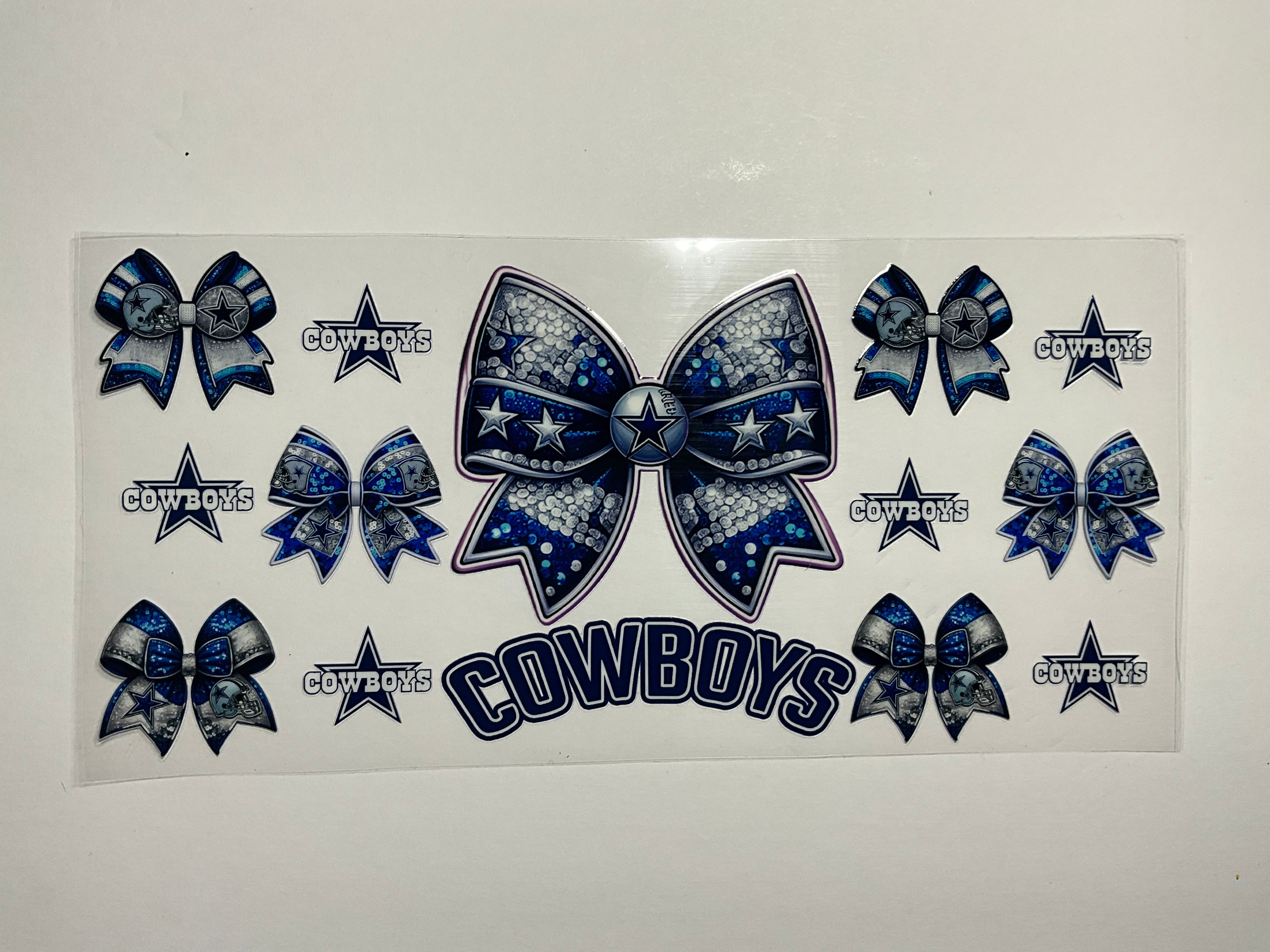 Cowboys Bow Wrap #65