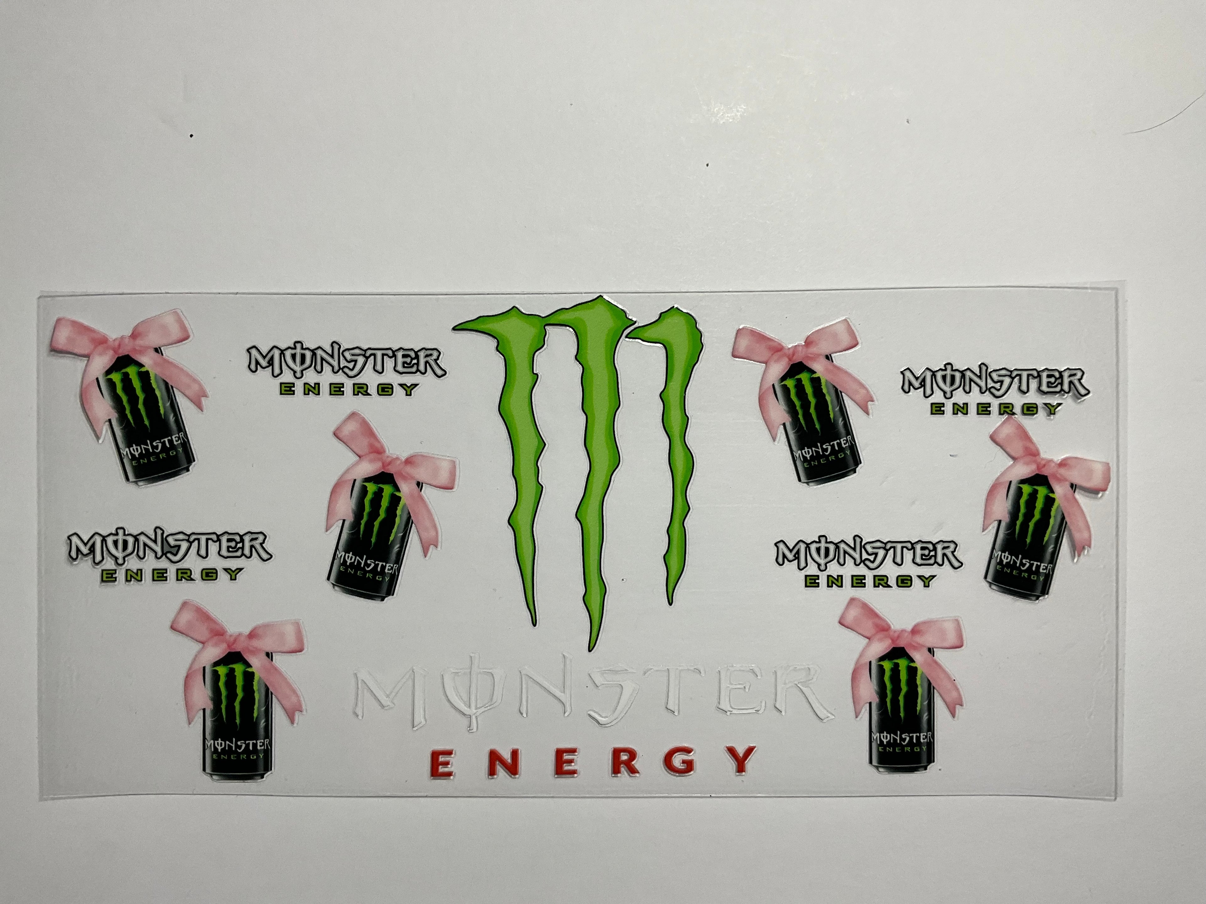 Pink Bow Monster Wrap #95