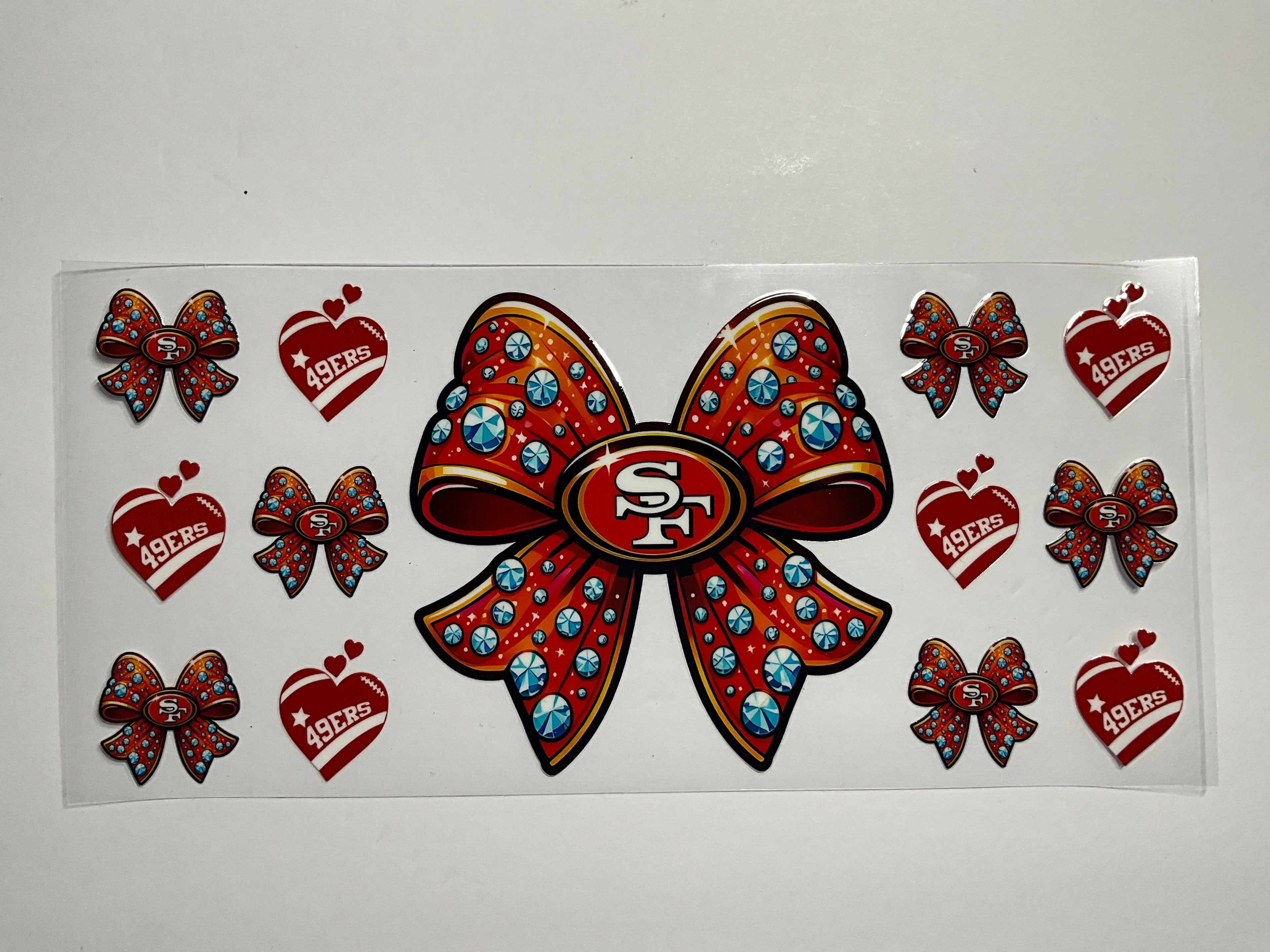 49ers Bow Wrap #145