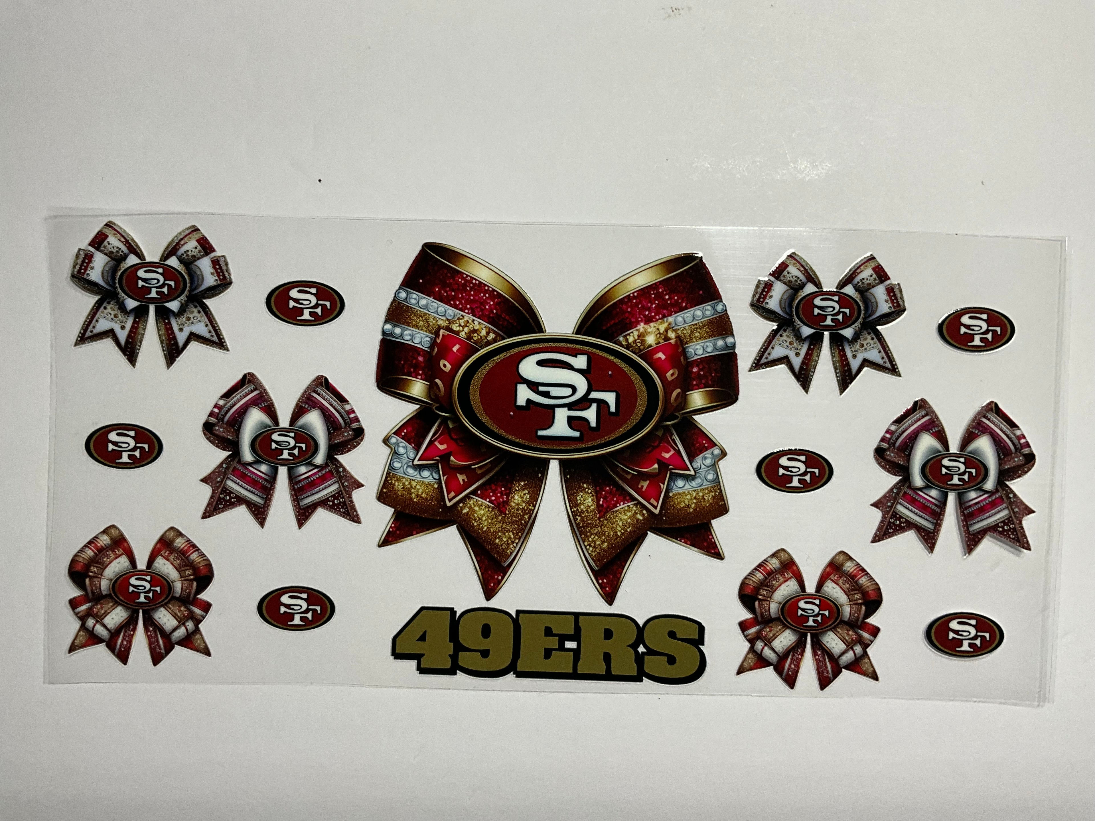 49ers Bow Wrap #140
