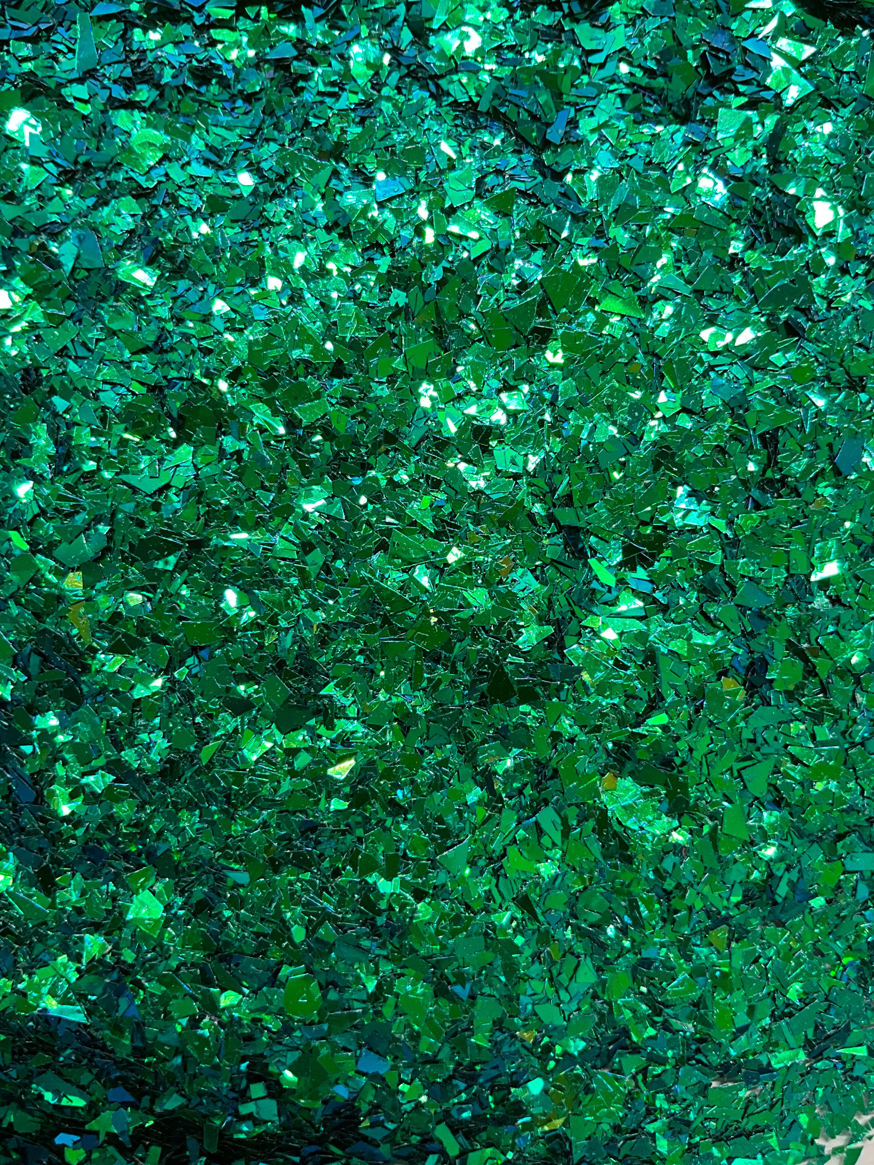 Green Flake Glitter