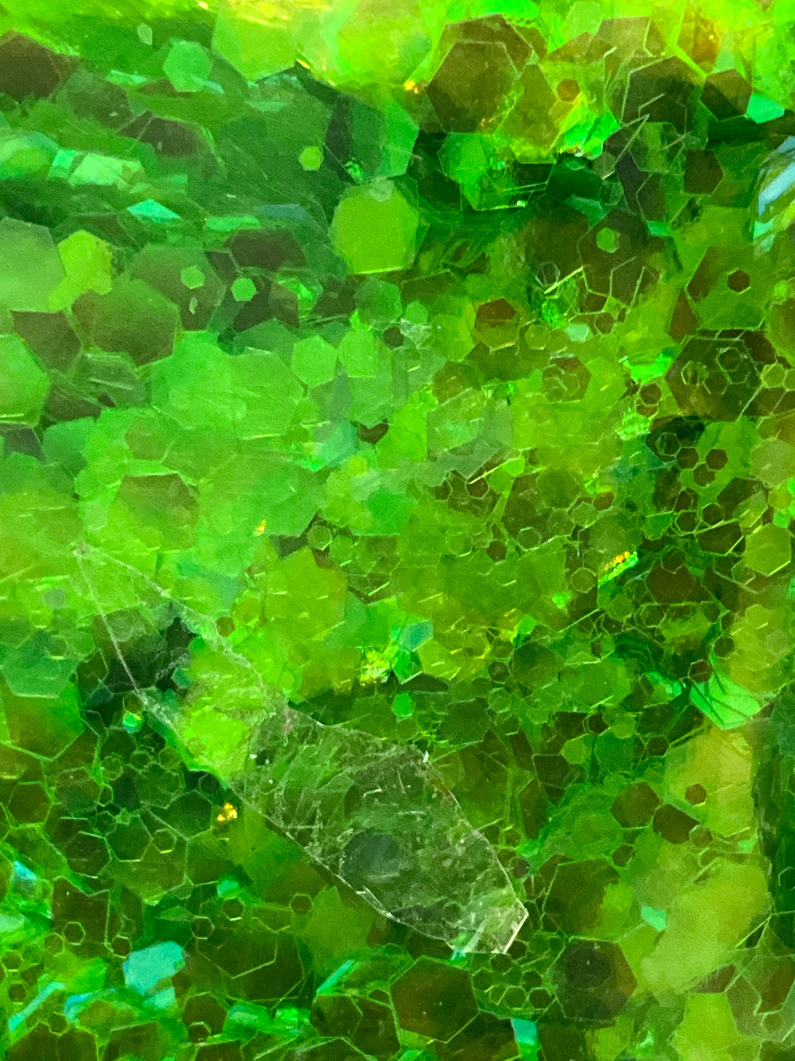 Neon green Glittler